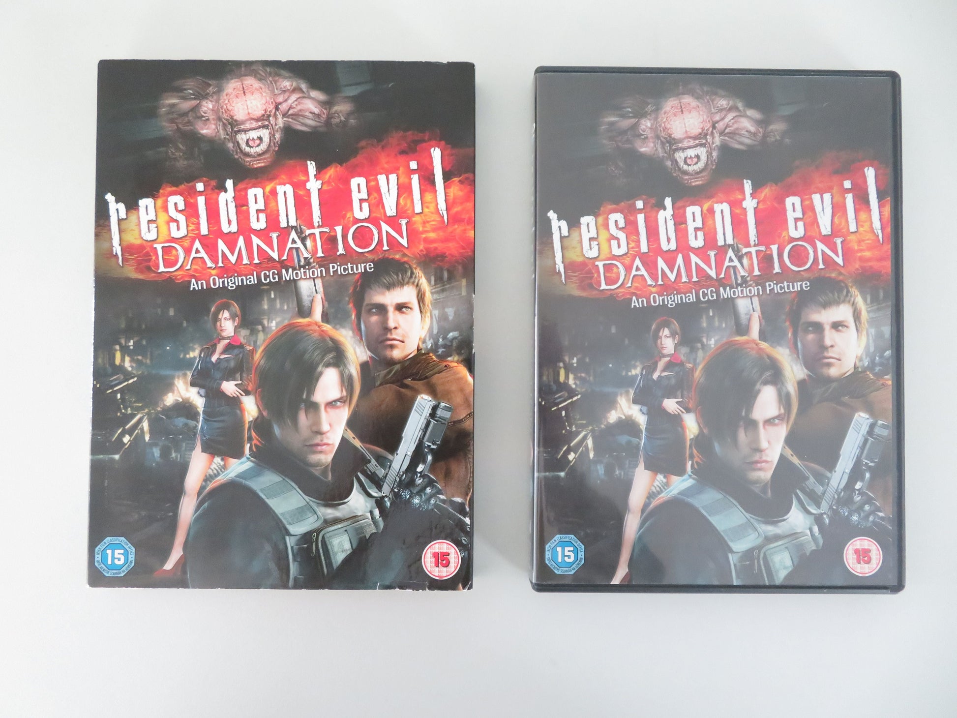 Resident Evil: Damnation (DVD) Matthew Mercer 2012 Region 2 Movie posters