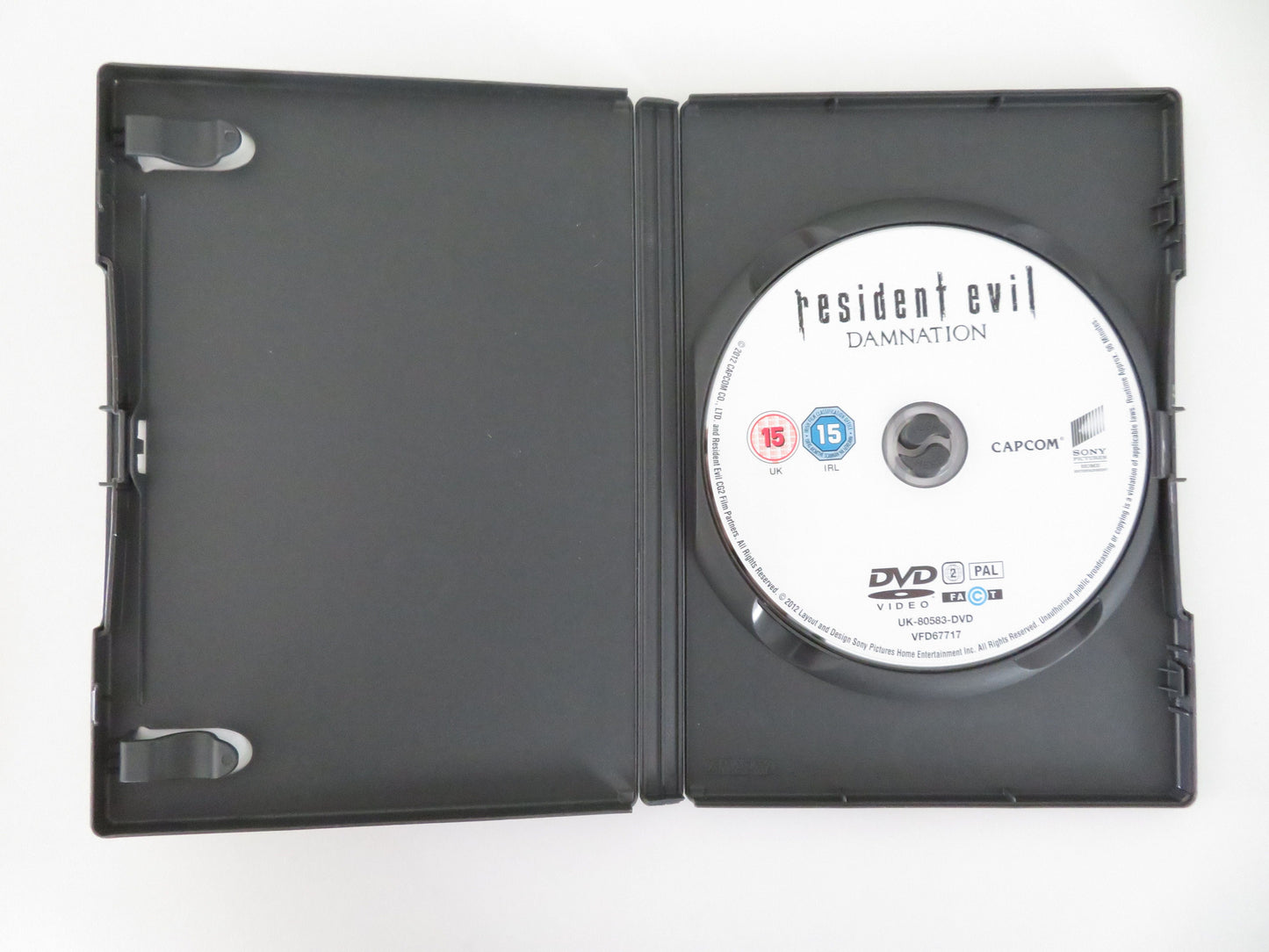 Resident Evil: Damnation (DVD) Matthew Mercer 2012 Region 2 Movie posters