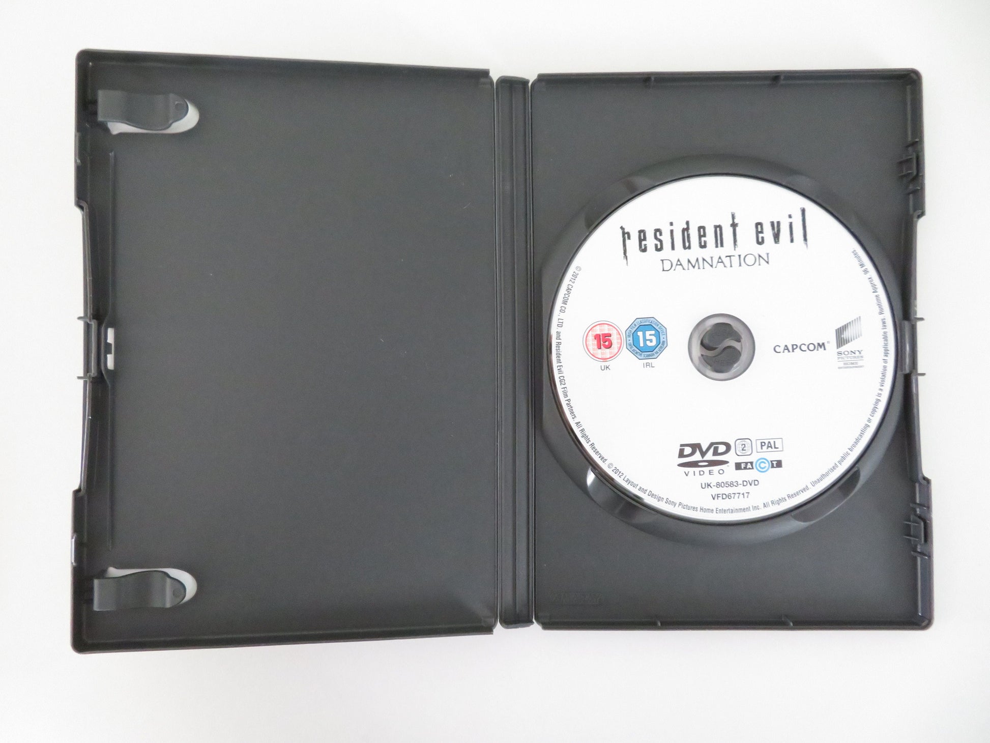 Resident Evil: Damnation (DVD) Matthew Mercer 2012 Region 2 Movie posters