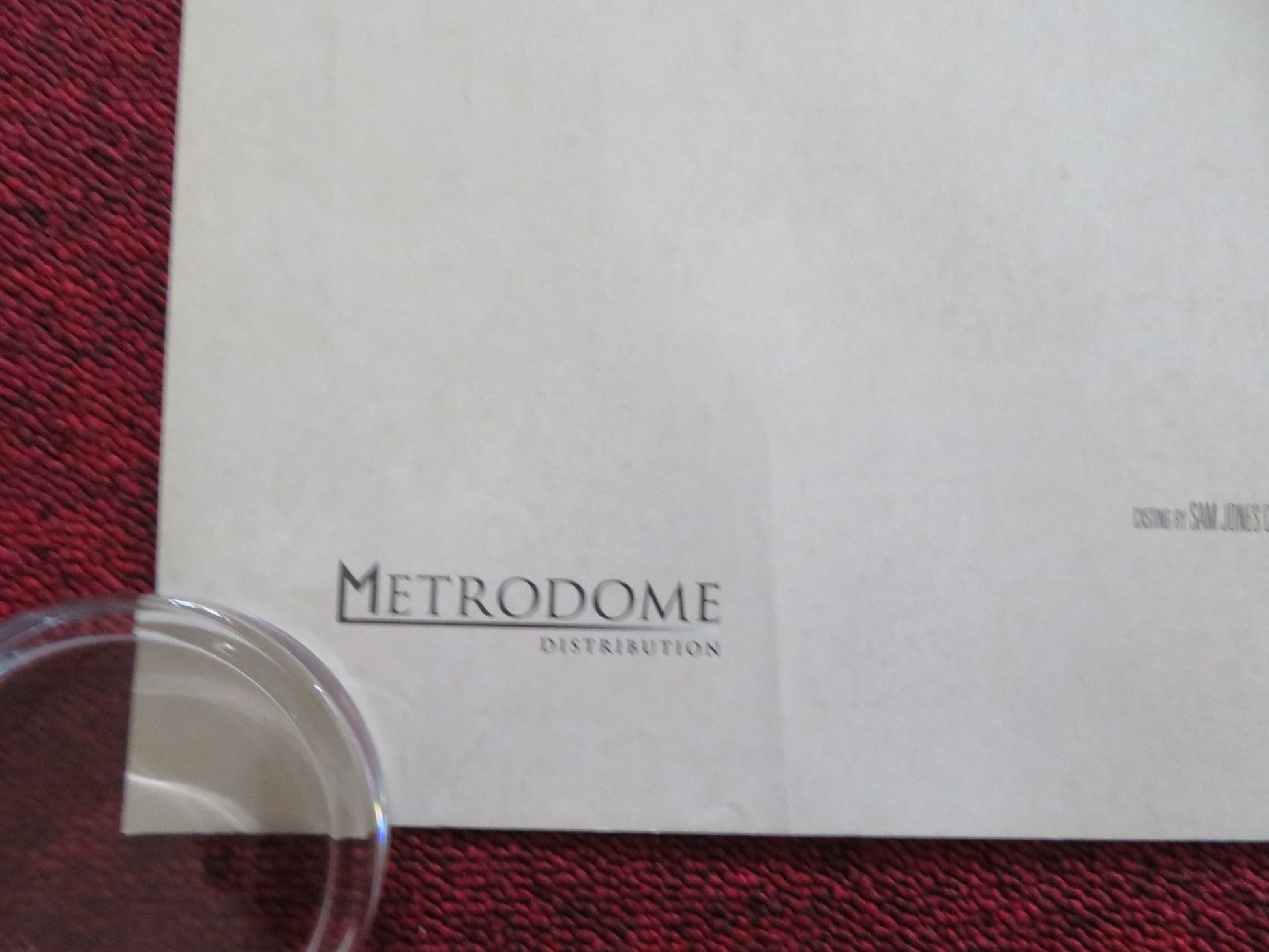 RESISTANCE UK QUAD ROLLED POSTER ANDREA RISEBOROUGH MICHAEL SHEEN 2011 Rendezvous Cinema Movie posters