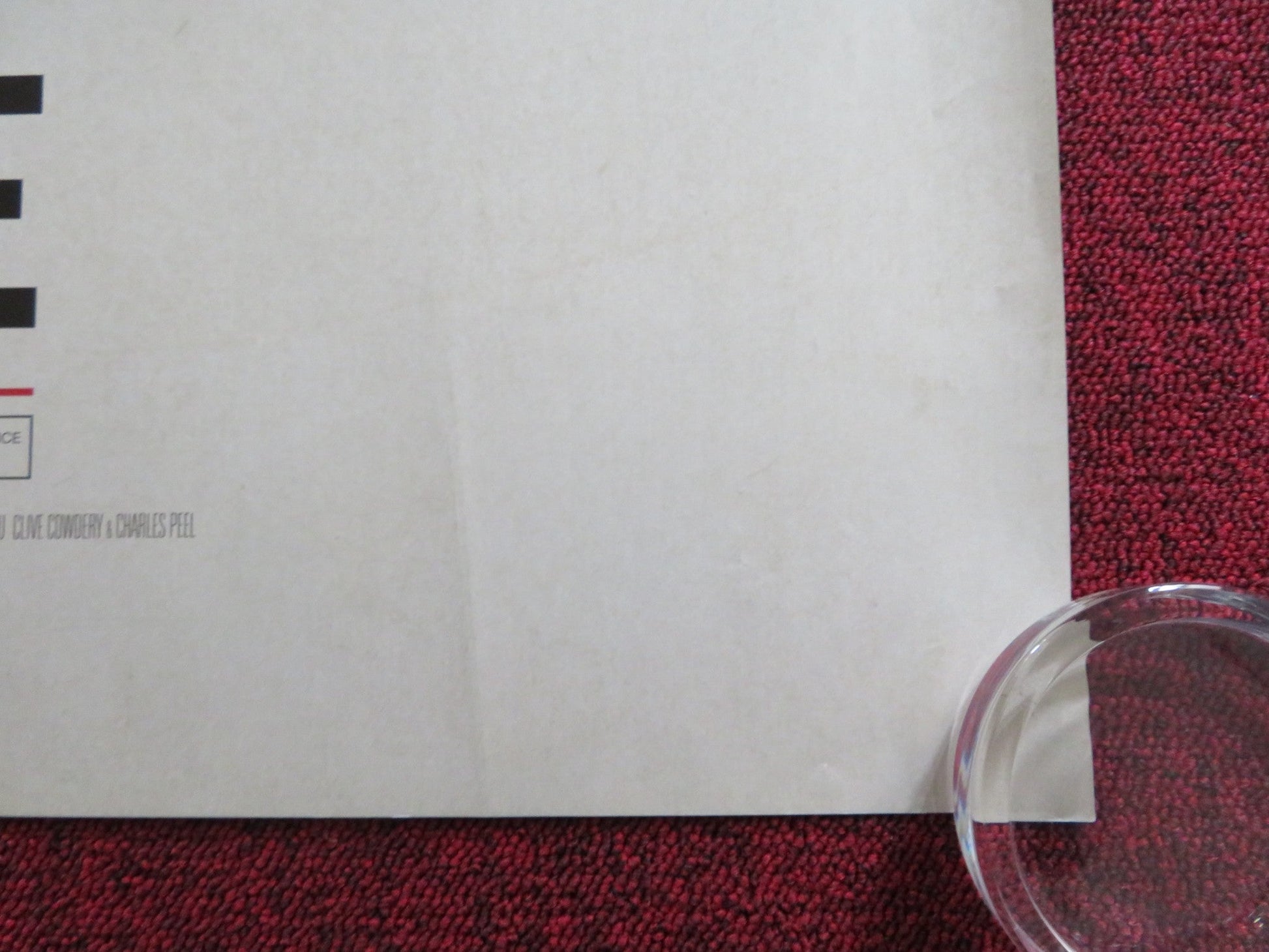 RESISTANCE UK QUAD ROLLED POSTER ANDREA RISEBOROUGH MICHAEL SHEEN 2011 Rendezvous Cinema Movie posters