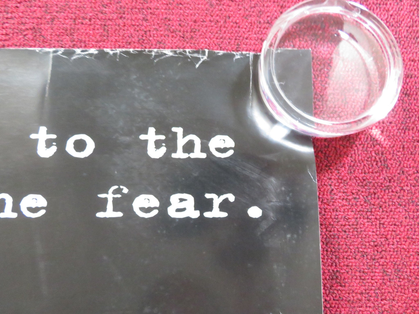 RESURRECTION MAN UK QUAD ROLLED POSTER STUART TOWNSEND JOHN HANNAH 1998 Rendezvous Cinema Movie posters