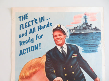 RETURN FROM THE SEA US INSERT POSTER JAN STERLING NEVILLE BRAND 1954 Rendezvous Cinema Movie posters