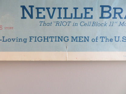 RETURN FROM THE SEA US INSERT POSTER JAN STERLING NEVILLE BRAND 1954 Rendezvous Cinema Movie posters