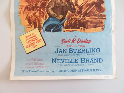 RETURN FROM THE SEA US INSERT POSTER JAN STERLING NEVILLE BRAND 1954 Rendezvous Cinema Movie posters