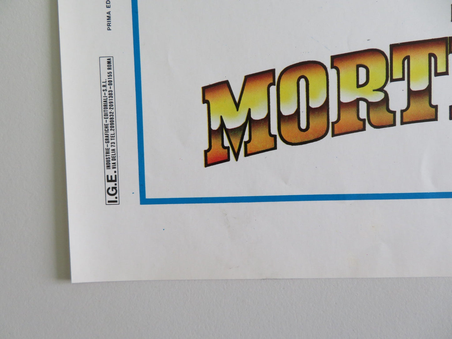 RETURN OF THE LIVING DEAD 2 - A ITALIAN FOTOBUSTA POSTER JAMES KAREN 1988 Rendezvous Cinema Movie posters