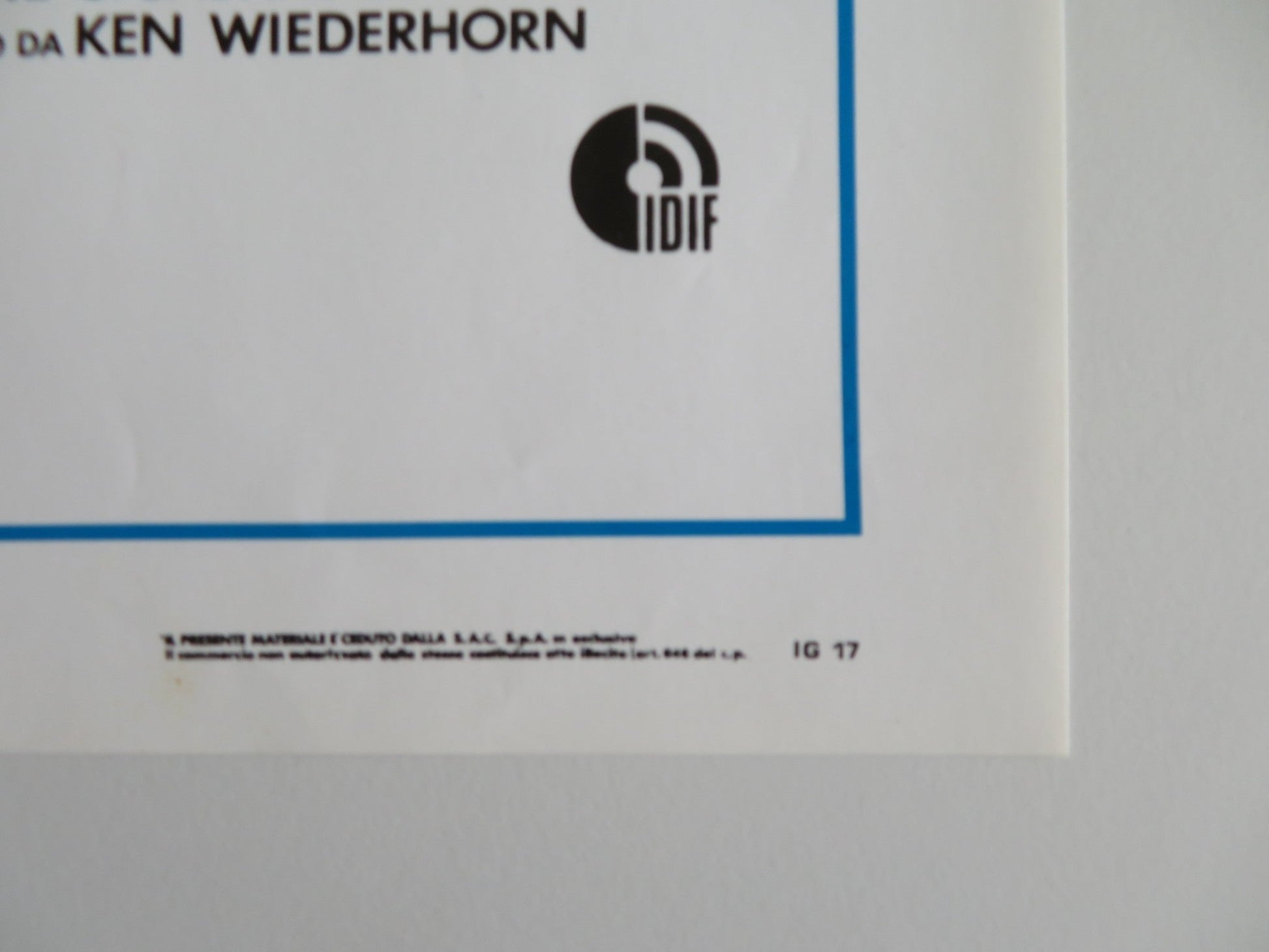 RETURN OF THE LIVING DEAD 2 - A ITALIAN FOTOBUSTA POSTER JAMES KAREN 1988 Rendezvous Cinema Movie posters