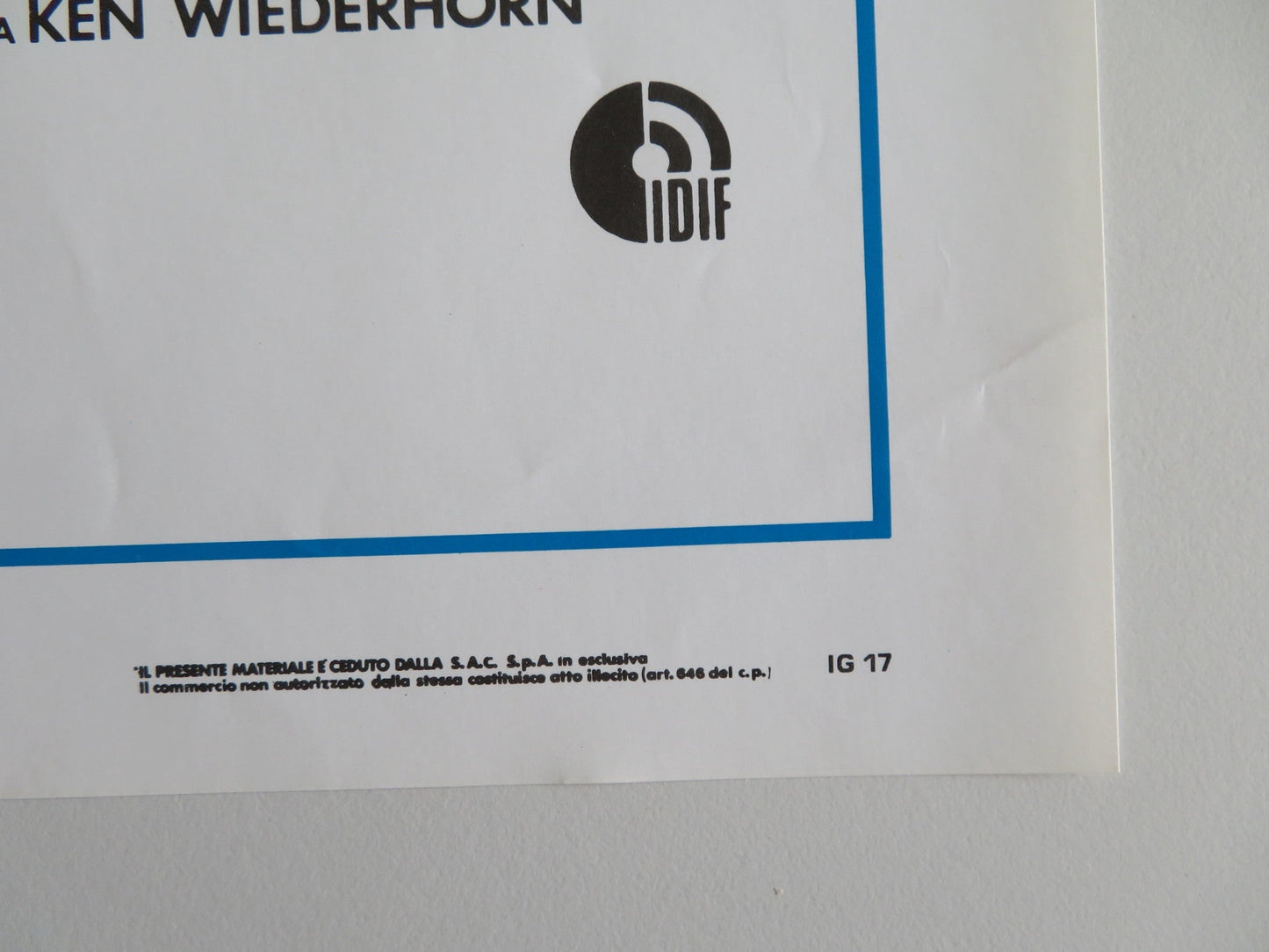 RETURN OF THE LIVING DEAD 2 - C ITALIAN FOTOBUSTA POSTER JAMES KAREN 1988 Rendezvous Cinema Movie posters