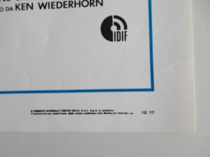 RETURN OF THE LIVING DEAD 2 - D ITALIAN FOTOBUSTA POSTER JAMES KAREN 1988 Rendezvous Cinema Movie posters