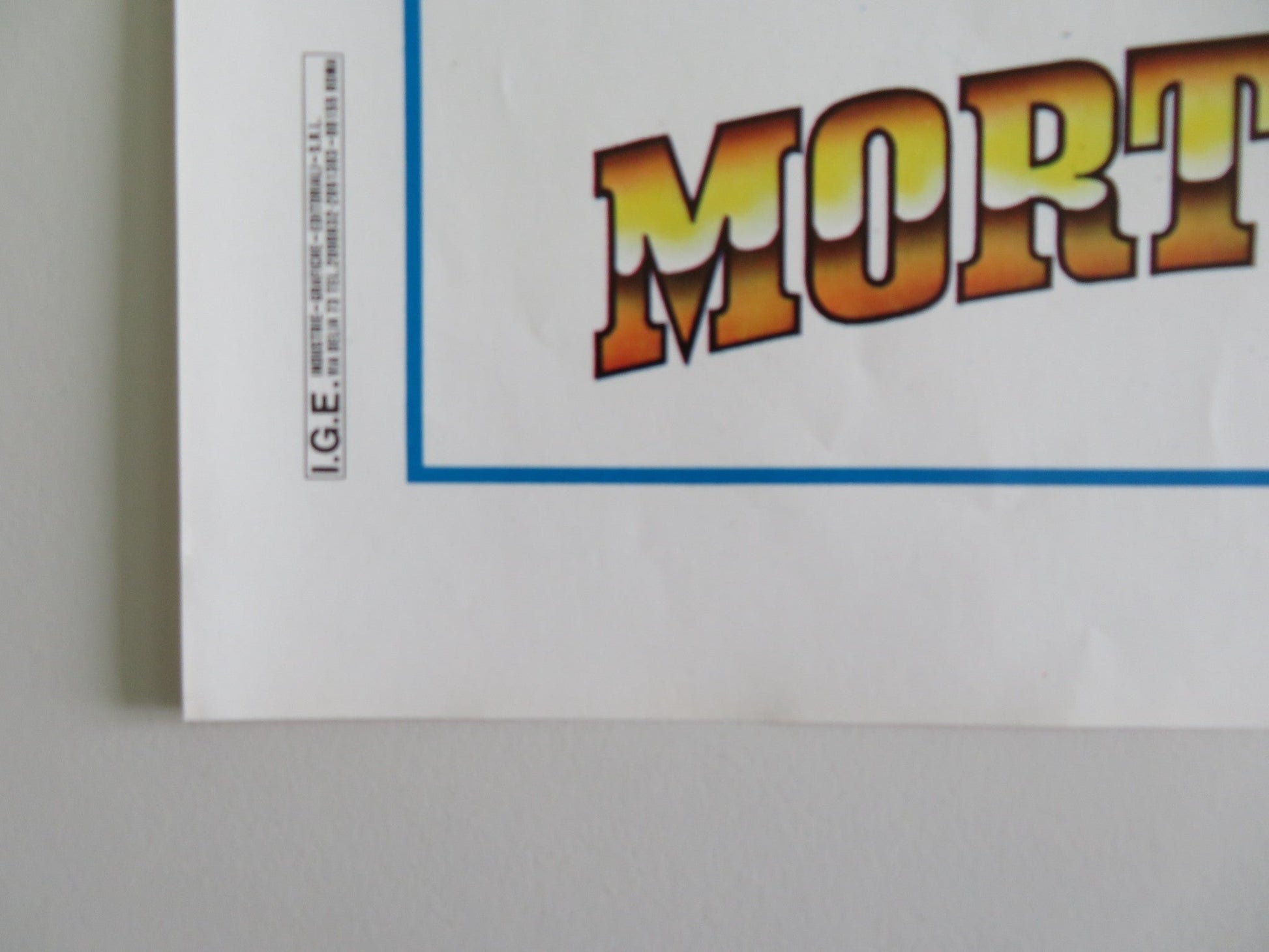 RETURN OF THE LIVING DEAD 2 - E ITALIAN FOTOBUSTA POSTER JAMES KAREN 1988 Rendezvous Cinema Movie posters