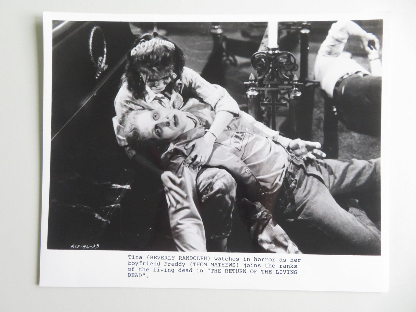 RETURN OF THE LIVING DEAD MOVIE STILL PHOTO LOT OF 5 LINNEA QUIGLEY 1985 Movie posters