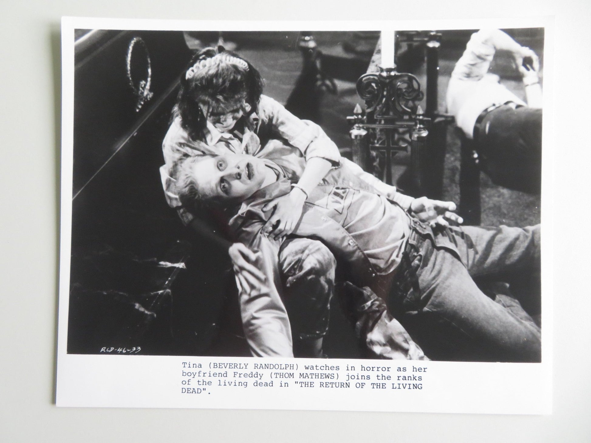 RETURN OF THE LIVING DEAD MOVIE STILL PHOTO LOT OF 5 LINNEA QUIGLEY 1985 Movie posters