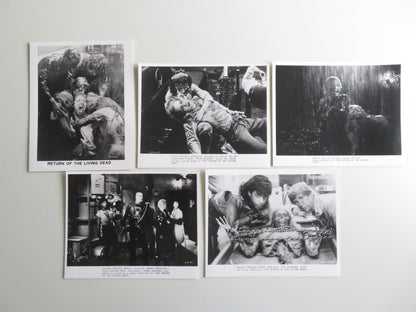 RETURN OF THE LIVING DEAD MOVIE STILL PHOTO LOT OF 5 LINNEA QUIGLEY 1985 Movie posters