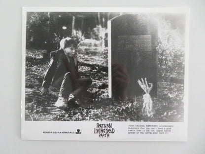 RETURN OF THE LIVING DEAD PART II MOVIE STILL PHOTO LOT OF 5 DANA ASHBROOK 1988 Movie posters
