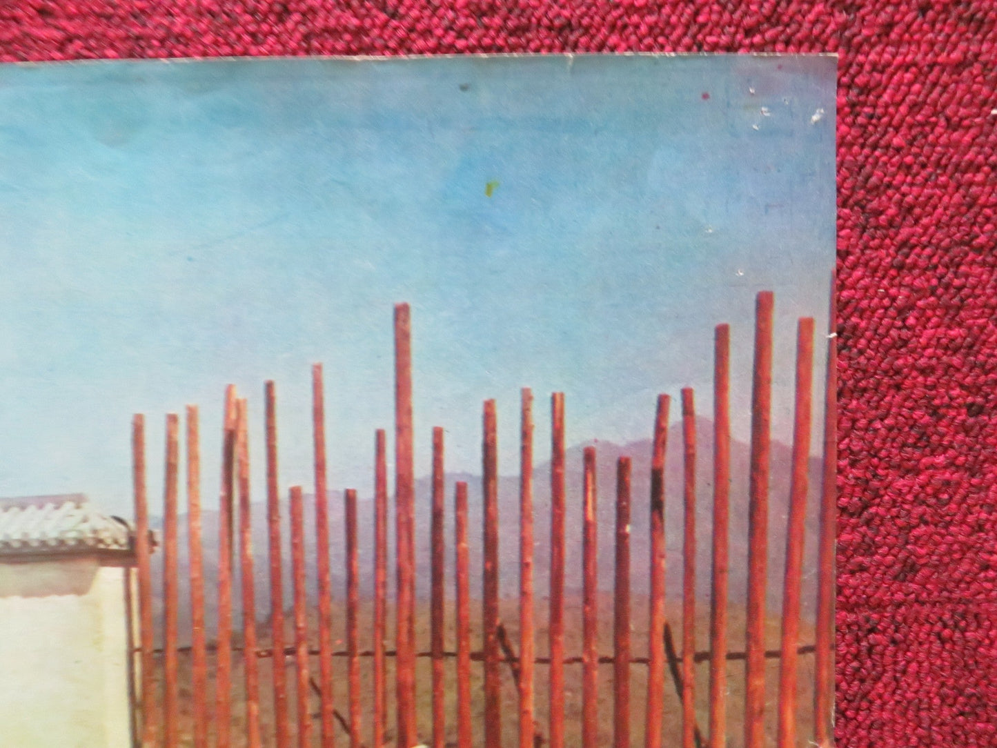 RETURN OF THE ONE - ARMED SWORDSMAN ITALIAN FOTOBUSTA POSTER JIMMY WANG YU 1979 Rendezvous Cinema Movie posters