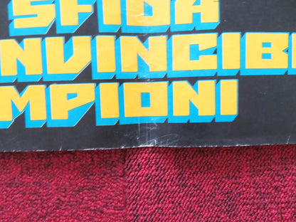 RETURN OF THE ONE - ARMED SWORDSMAN ITALIAN FOTOBUSTA POSTER JIMMY WANG YU 1979 Rendezvous Cinema Movie posters