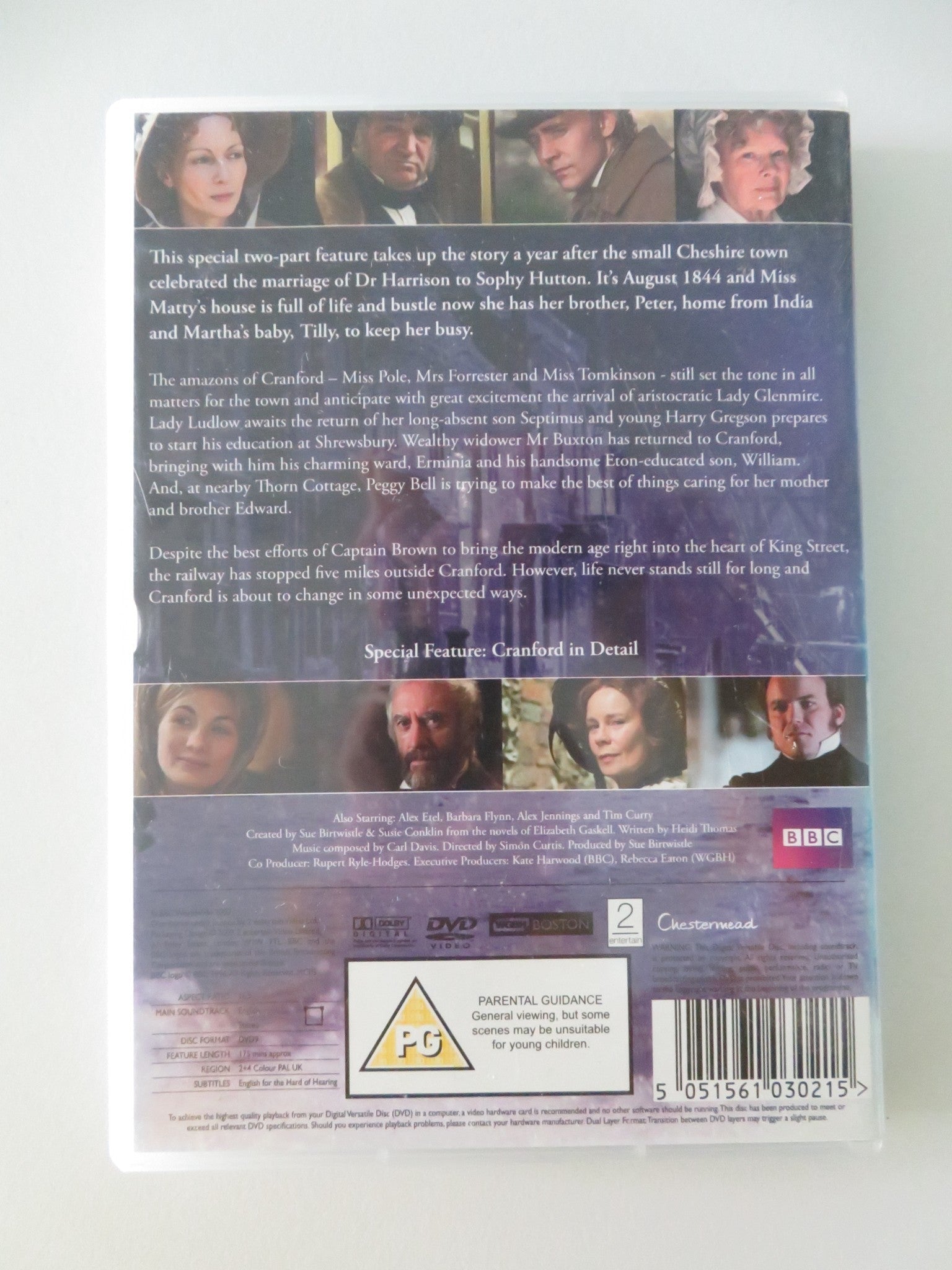 RETURN TO CRANFORD - PART 1 & 2 (DVD) JUDI DENCH IMELDA STAUNTON 2009 REGION 2, 4 Movie posters