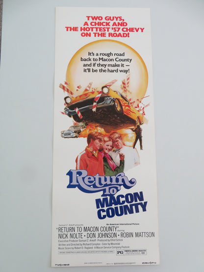 RETURN TO MACON COUNTY US INSERT POSTER NICK NOLTE DON JOHNSON 1975 Movie posters