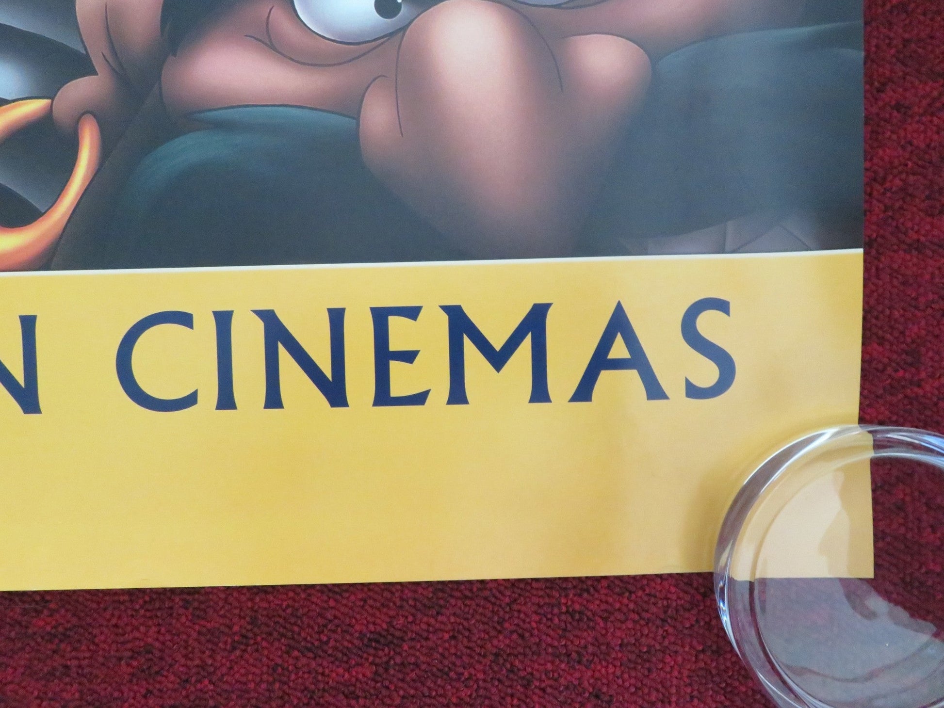 RETURN TO NEVER LAND UK QUAD ROLLED POSTER DISNEY BLAYNE WEAVER C. BURTON 2002 - Rendezvous Cinema