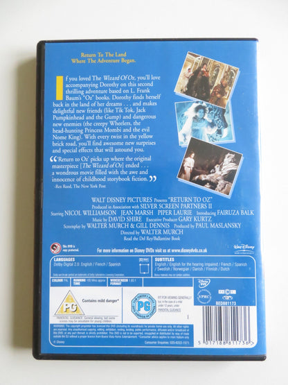 RETURN TO OZ (DVD) DISNEY FAIRUZA BULK PIPER LAURIE 1985 REGION 2 Movie posters