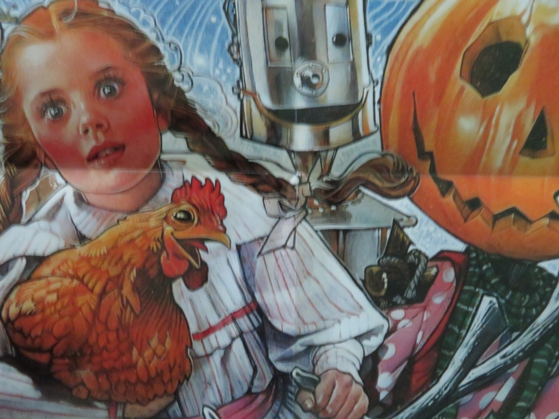 RETURN TO OZ FOLDED US ONE SHEET POSTER DISNEY FAIRUZA BALK NICOL WILKINSON 1985 Movie posters