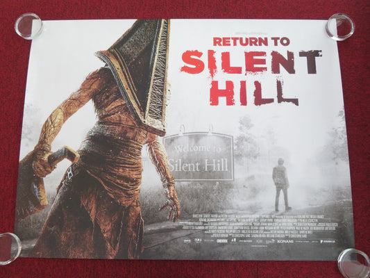 RETURN TO SILENT HILL UK QUAD ROLLED POSTER JEREMY IRVINE HANNAH E ANDERSON 2026 Movie posters