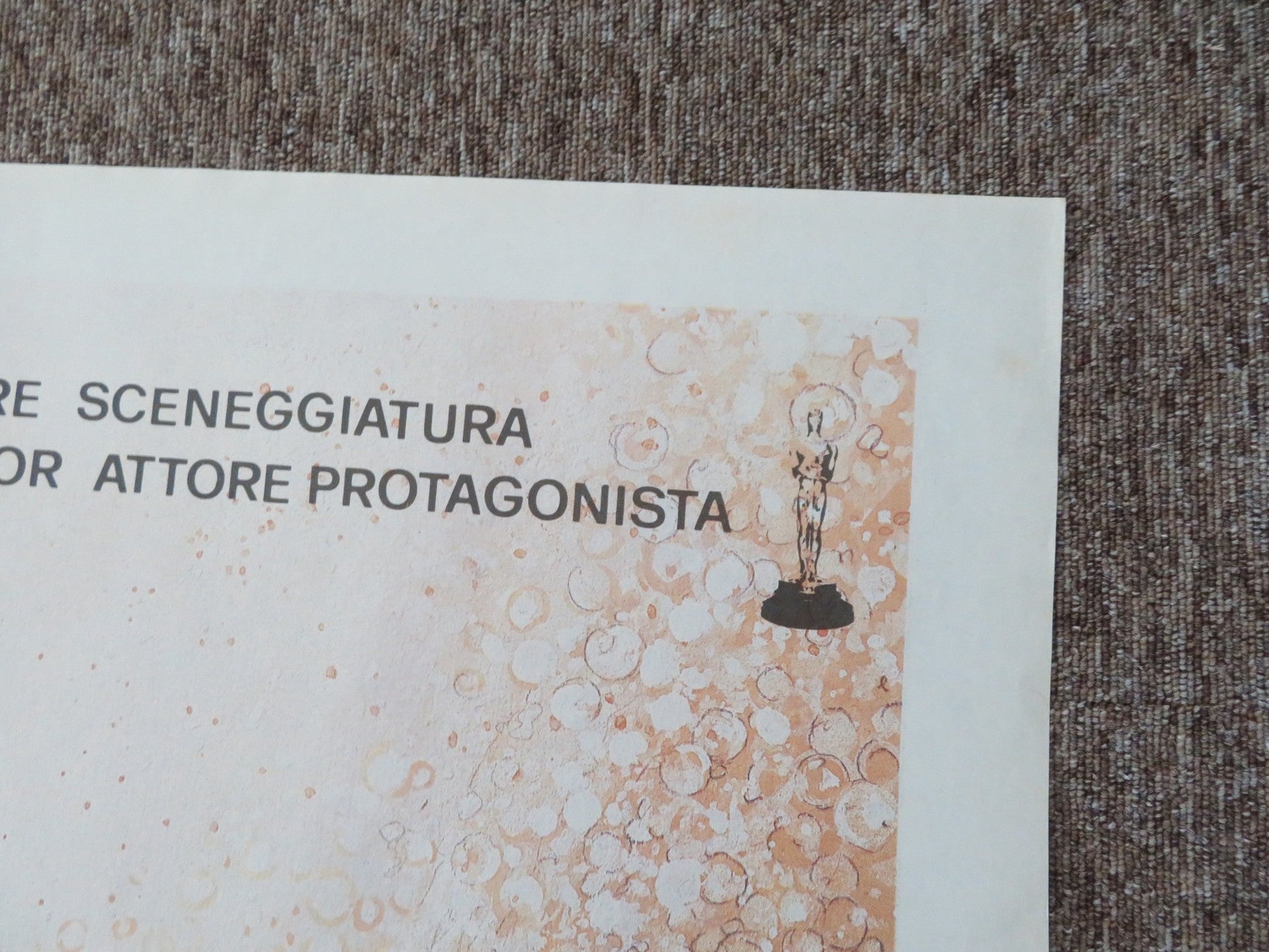 REUBEN, REUBEN ITALIAN 2 FOGLIO POSTER TOM CONTI KELLY MCGILLIS 1985 Rendezvous Cinema Movie posters