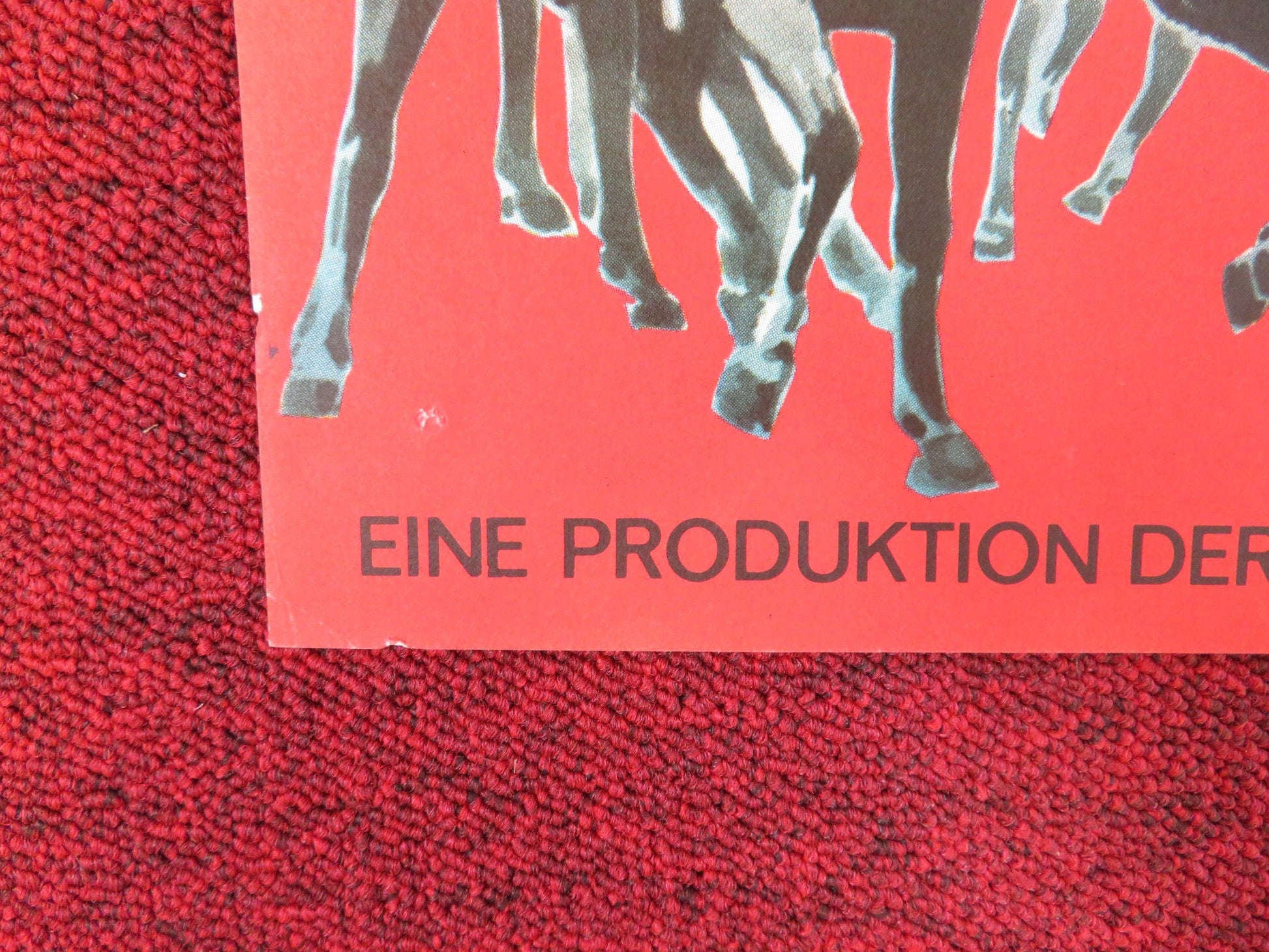 REVENGE OF THE BLACK KNIGHT GERMAN A1 POSTER FOLDED DIANA MARTIN 1966 Rendezvous Cinema Movie posters