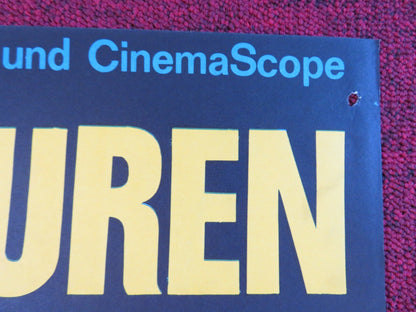 REVENGE OF THE BLACK KNIGHT GERMAN A1 POSTER FOLDED DIANA MARTIN 1966 Rendezvous Cinema Movie posters