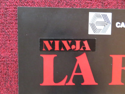 REVENGE OF THE NINJA - A ITALIAN FOTOBUSTA POSTER CANNON SHO KOSUGI 1984 Rendezvous Cinema Movie posters