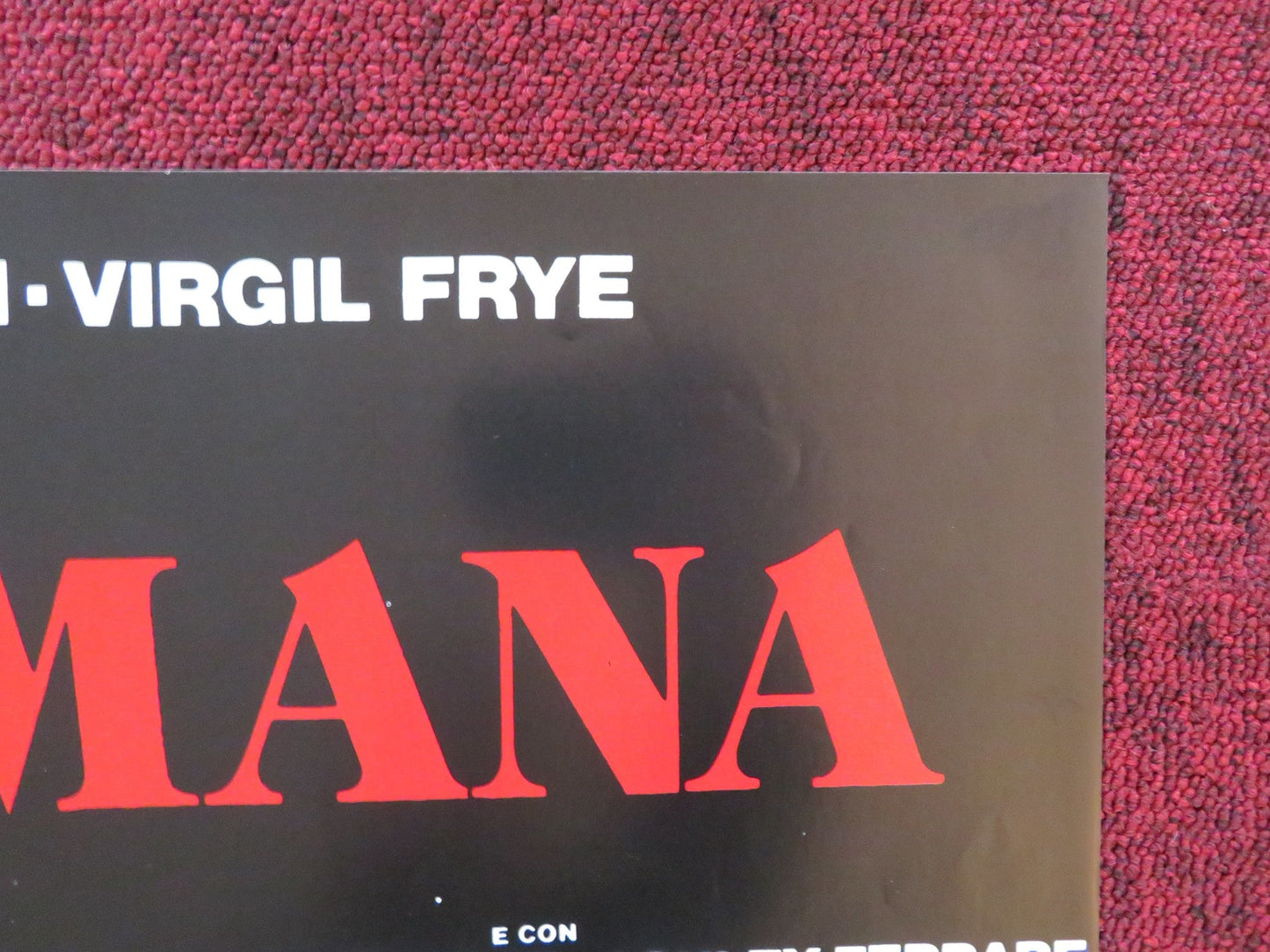 REVENGE OF THE NINJA - B ITALIAN FOTOBUSTA POSTER CANNON SHO KOSUGI 1984 Rendezvous Cinema Movie posters