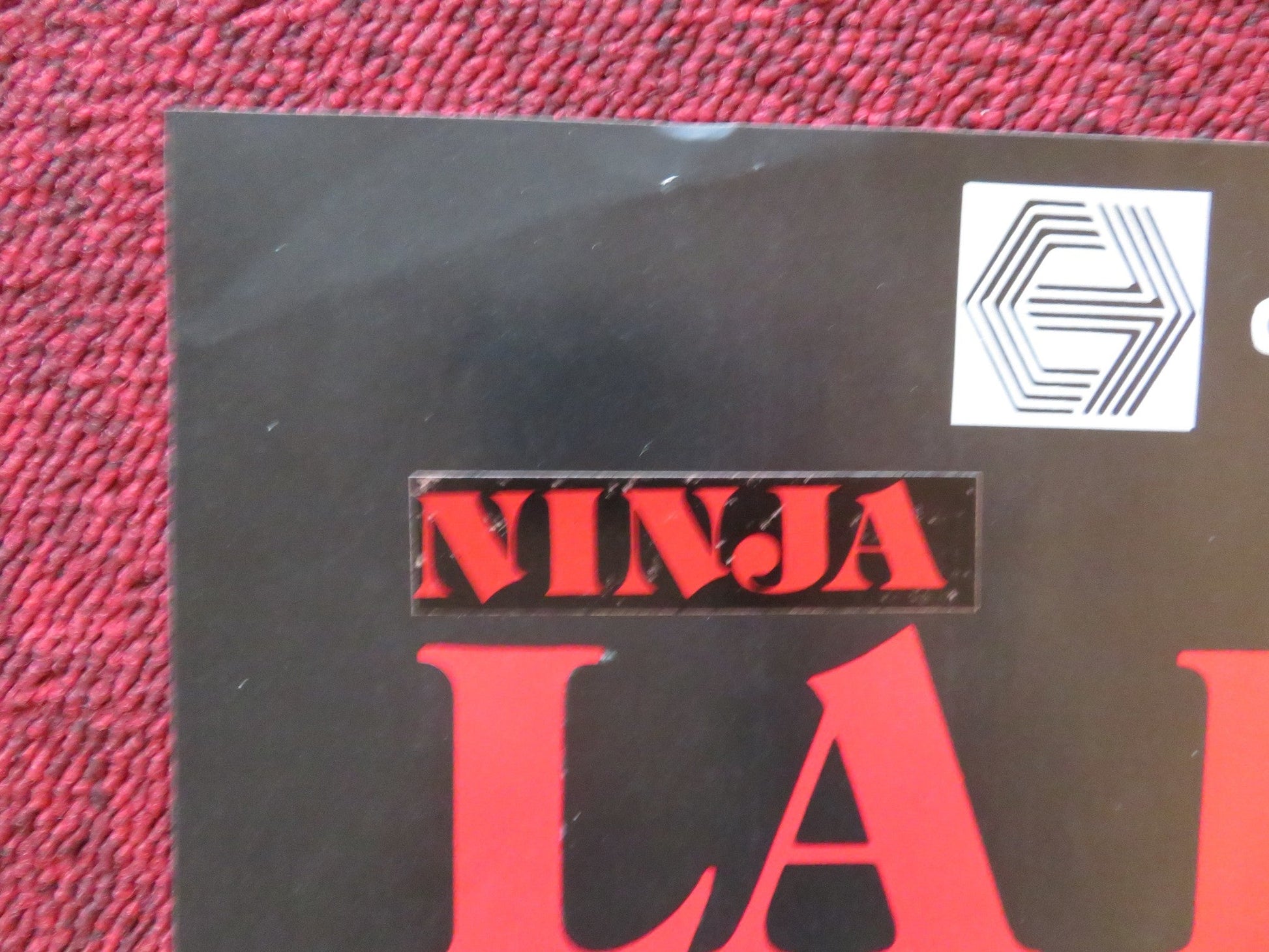 REVENGE OF THE NINJA - F ITALIAN FOTOBUSTA POSTER CANNON SHO KOSUGI 1984 Rendezvous Cinema Movie posters