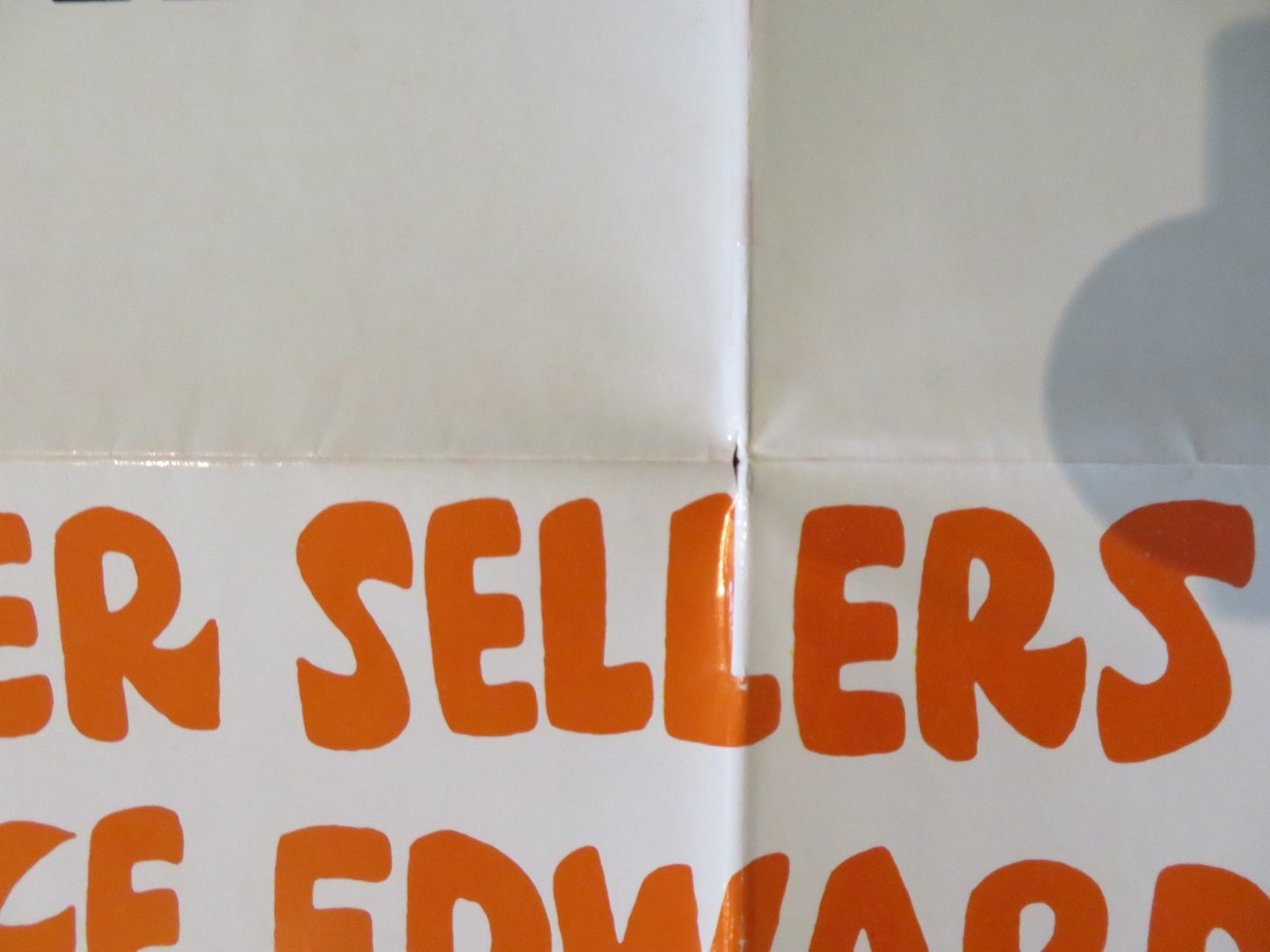 REVENGE OF THE PINK PANTHER FOLDED US ONE SHEET POSTER PETER SELLERS H. LOM 1978 Rendezvous Cinema Movie posters