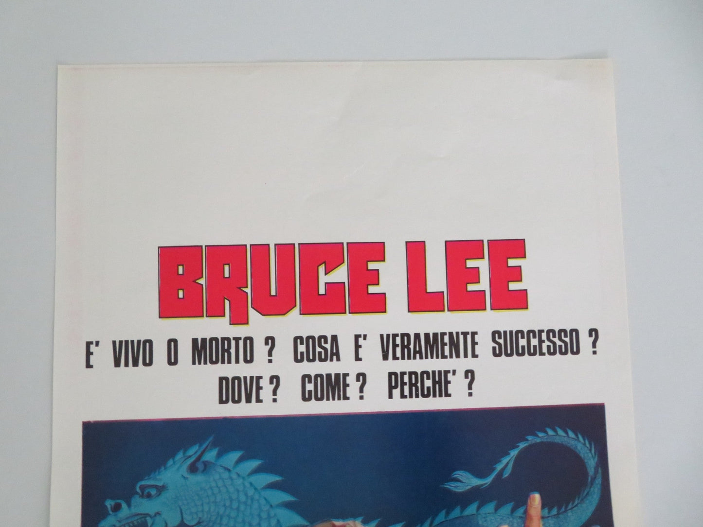 REVOLT OF THE DRAGON ITALIAN LOCANDINA POSTER YOUNG YA TIEN LING 1974 Movie posters
