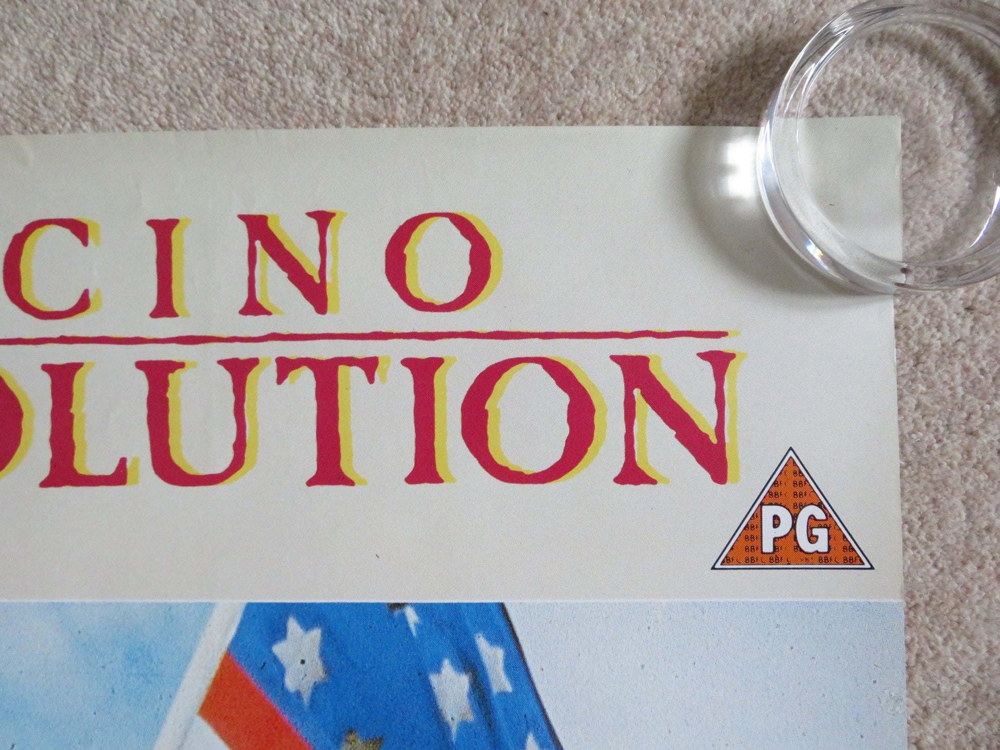 REVOLUTION DOOR PANEL POSTER ROLLED AL PACINO DONALD SUTHERLAND 1985 VHS POSTER Rendezvous Cinema Movie posters