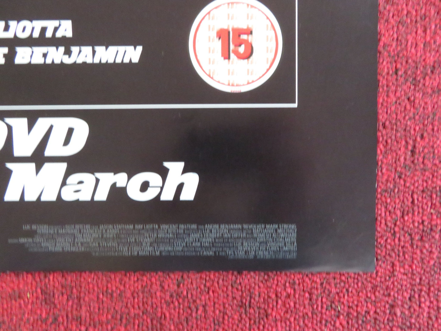 REVOLVER DVD POSTER JASON STATHAM RAY LIOTTA 2005 Rendezvous Cinema Movie posters