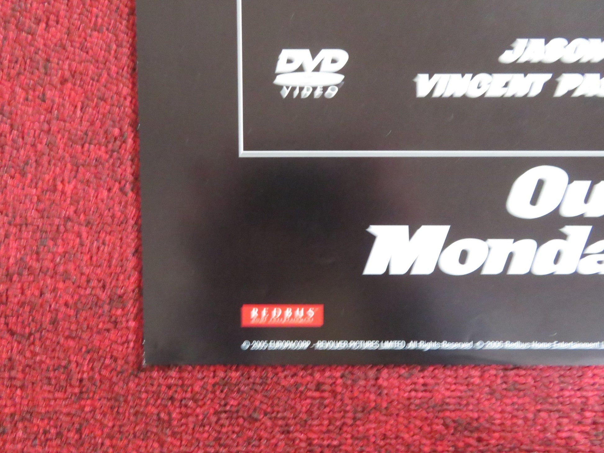 REVOLVER DVD POSTER JASON STATHAM RAY LIOTTA 2005 Rendezvous Cinema Movie posters