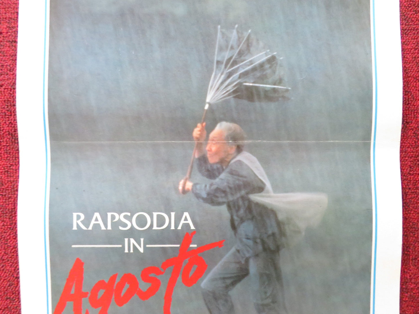 RHAPSODY IN AUGUST ITALIAN LOCANDINA POSTER RICHARD GERE TOMOKO OTAKARA 1991 Rendezvous Cinema Movie posters