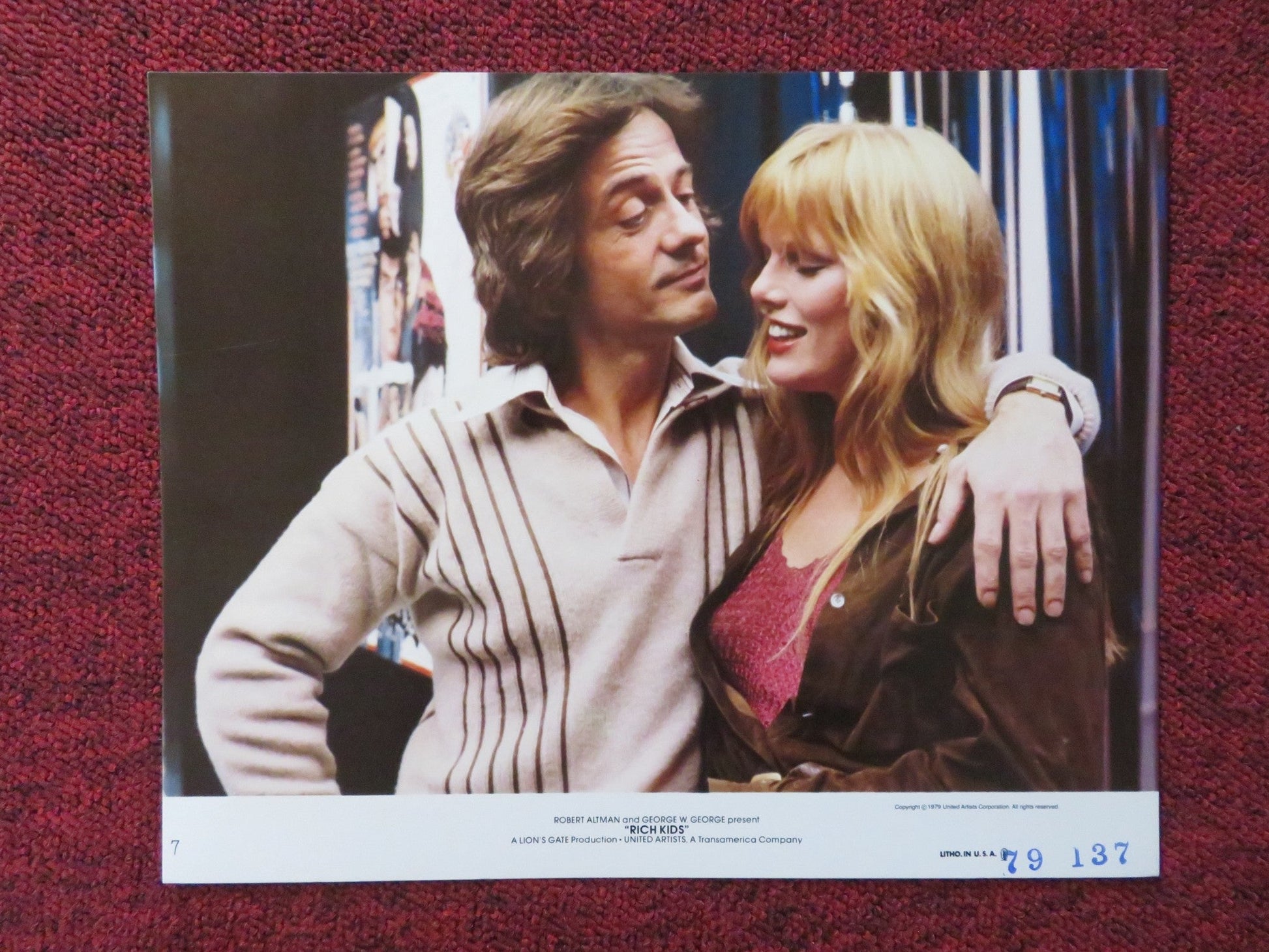 RICH KIDS - 7 LOBBY CARD TRINI ALVARADO JEREMY LEVY 1979 Rendezvous Cinema Movie posters
