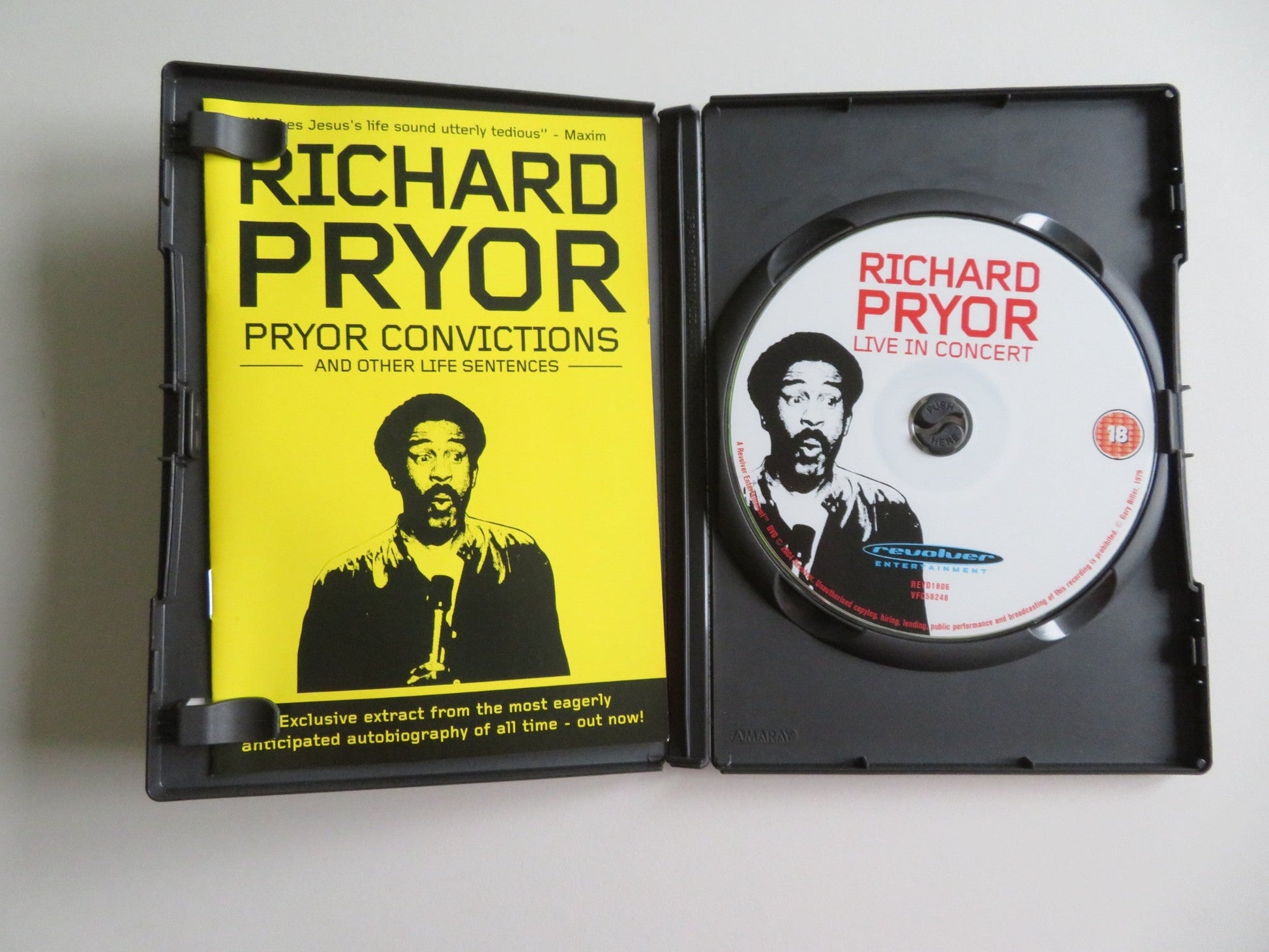 RICHARD PRYOR: LIVE IN CONCERT (DVD) RICHARD PRYOR 1979 REGION 2 Movie posters