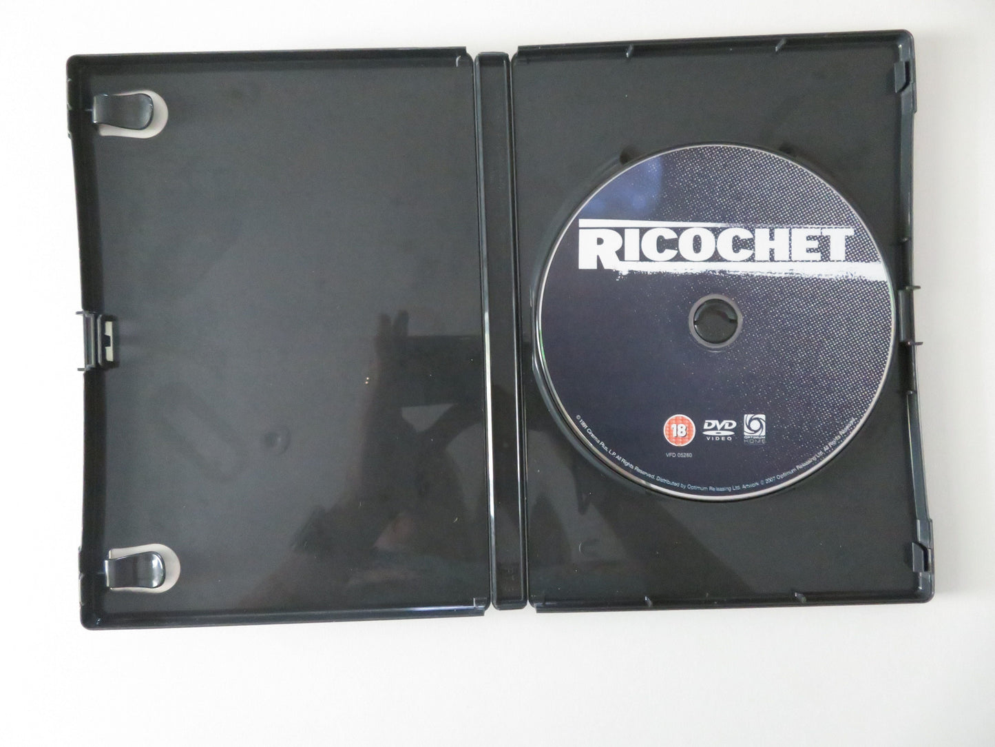 Ricochet (DVD) Denzel Washington John Lithgow Ice-T 1991 Region 2 Movie posters