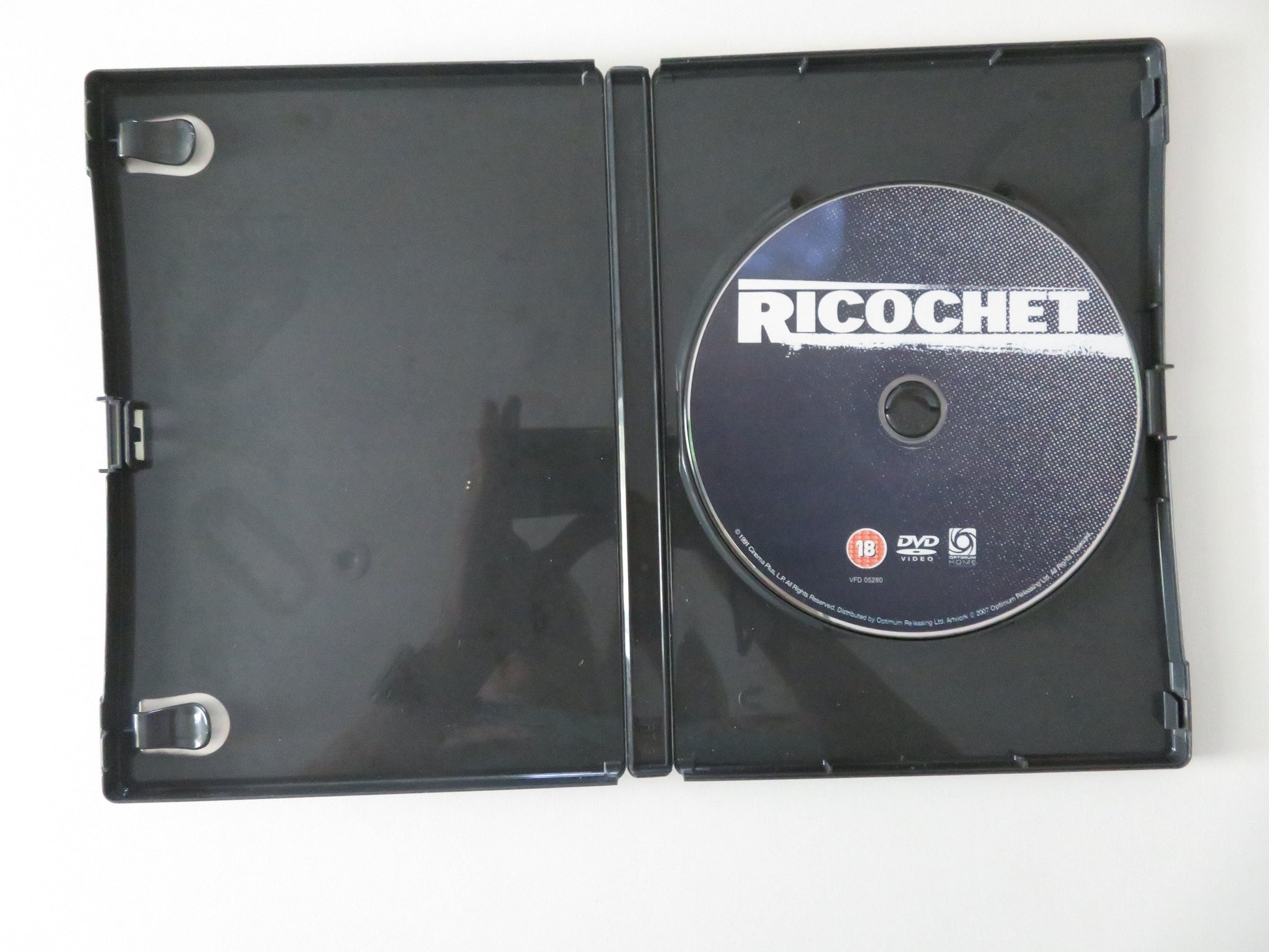 Ricochet (DVD) Denzel Washington John Lithgow Ice-T 1991 Region 2 Movie posters
