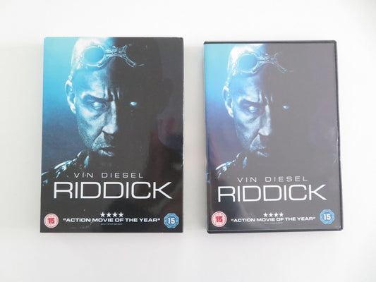 Riddick - B (DVD) Vin Diesel Dave Bautista 2013 Region 2 Movie posters