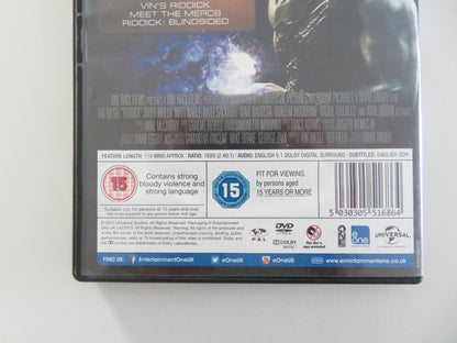RIDDICK (DVD) VIN DIESEL DAVE BAUTISTA 2013 REGION 2 Movie posters