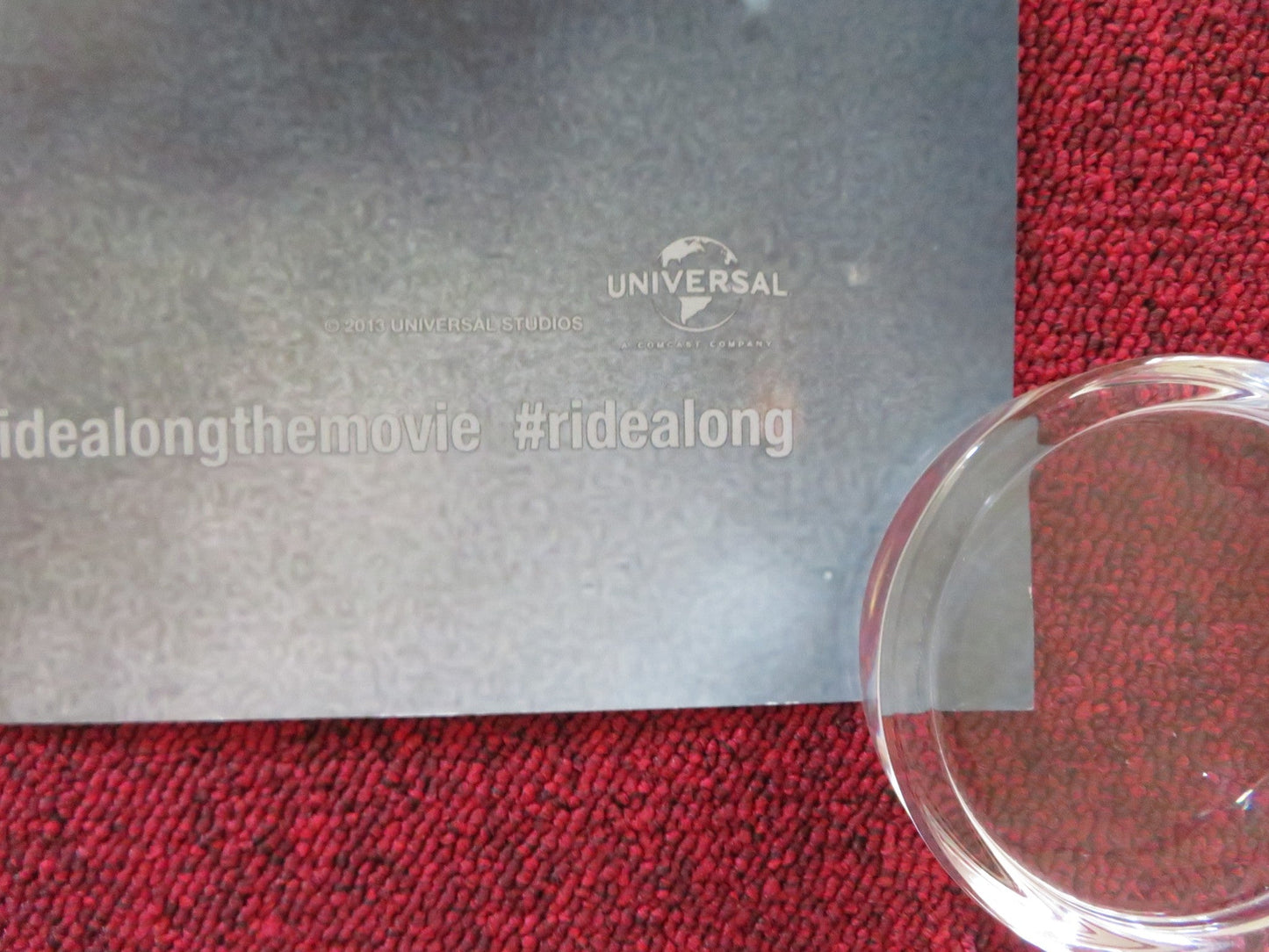 RIDE ALONG UK QUAD ROLLED POSTER ICE CUBE KEVIN HART 2014 Rendezvous Cinema Movie posters