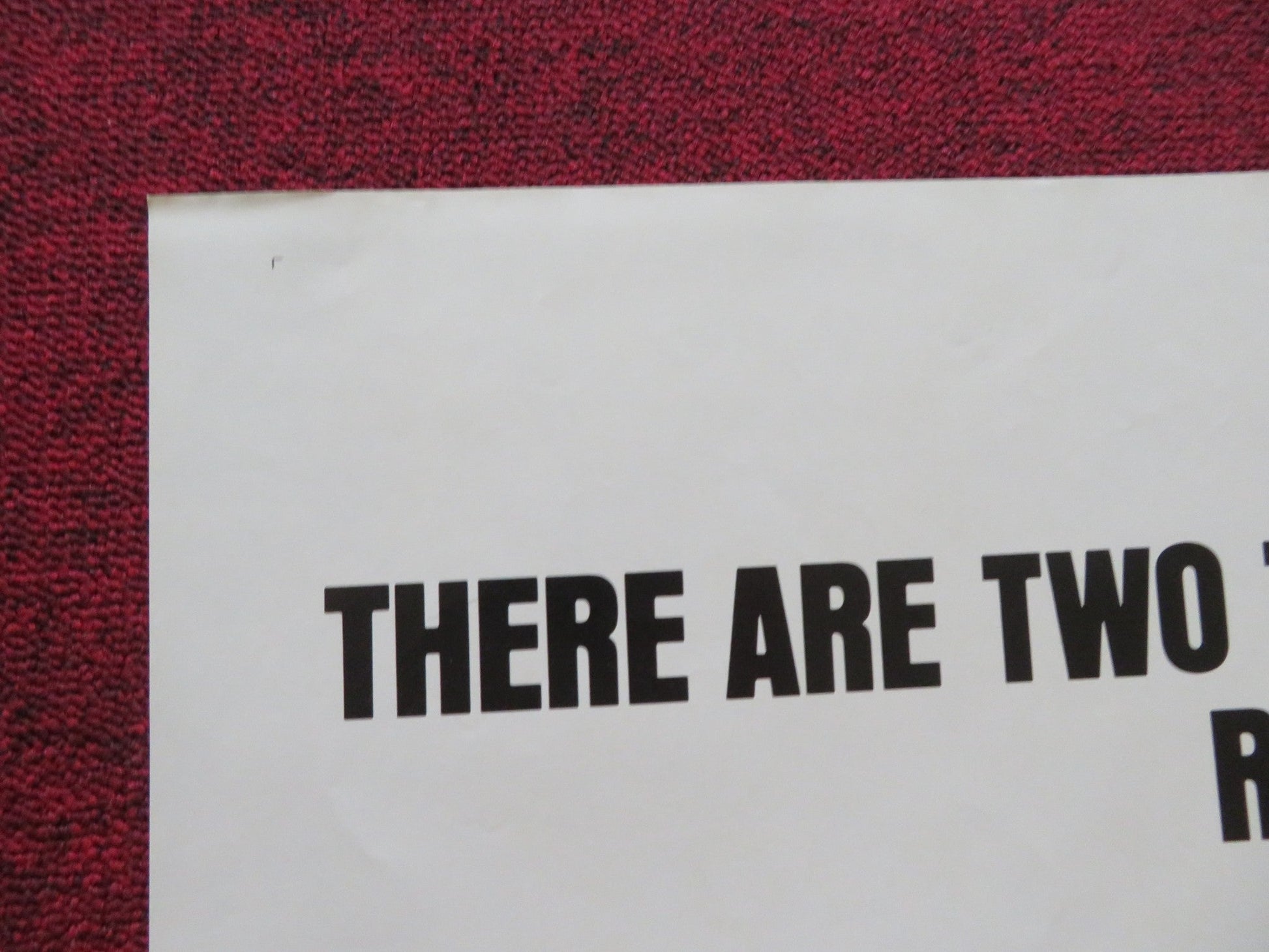 RIDE IN A PINK CAR FOLDED US ONE SHEET POSTER GLENN CORBETT MORGAN WOODWARD 1973 Rendezvous Cinema Movie posters