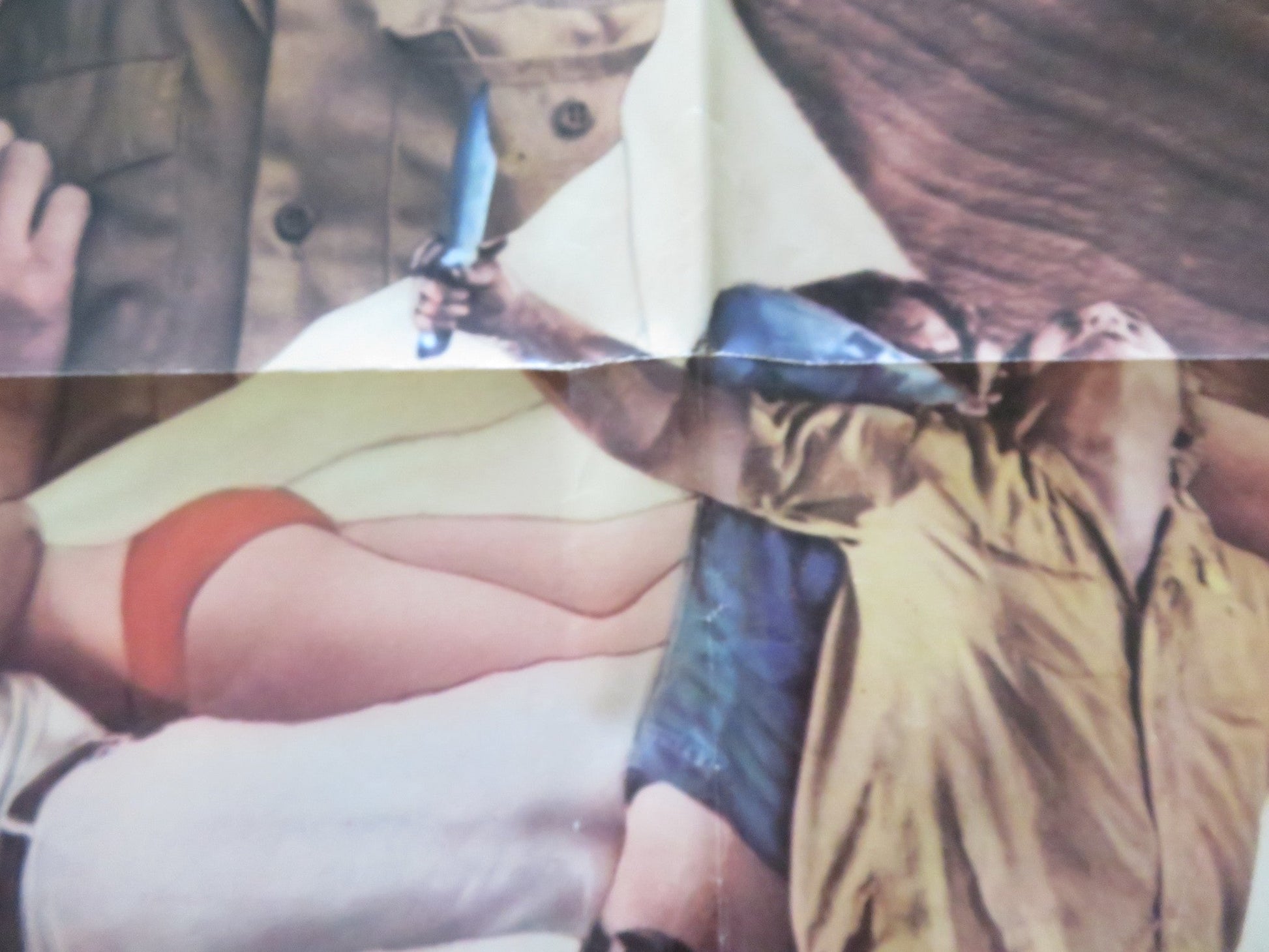 RIDE IN A PINK CAR FOLDED US ONE SHEET POSTER GLENN CORBETT MORGAN WOODWARD 1973 Rendezvous Cinema Movie posters