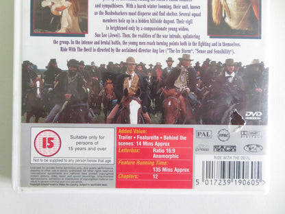 RIDE WITH THE DEVIL (DVD) TOBEY MAGUIRE JEREMY W. AUMAN 1999 REGION 2 Movie posters