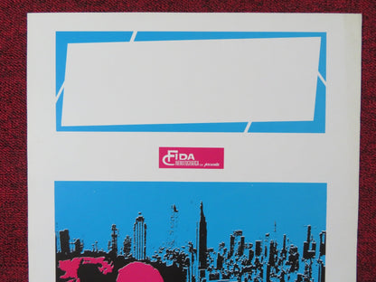 RIDER OF REVENGE ITALIAN LOCANDINA POSTER SHANKUANG LING - FENG TIEN PENG 1974 Rendezvous Cinema Movie posters