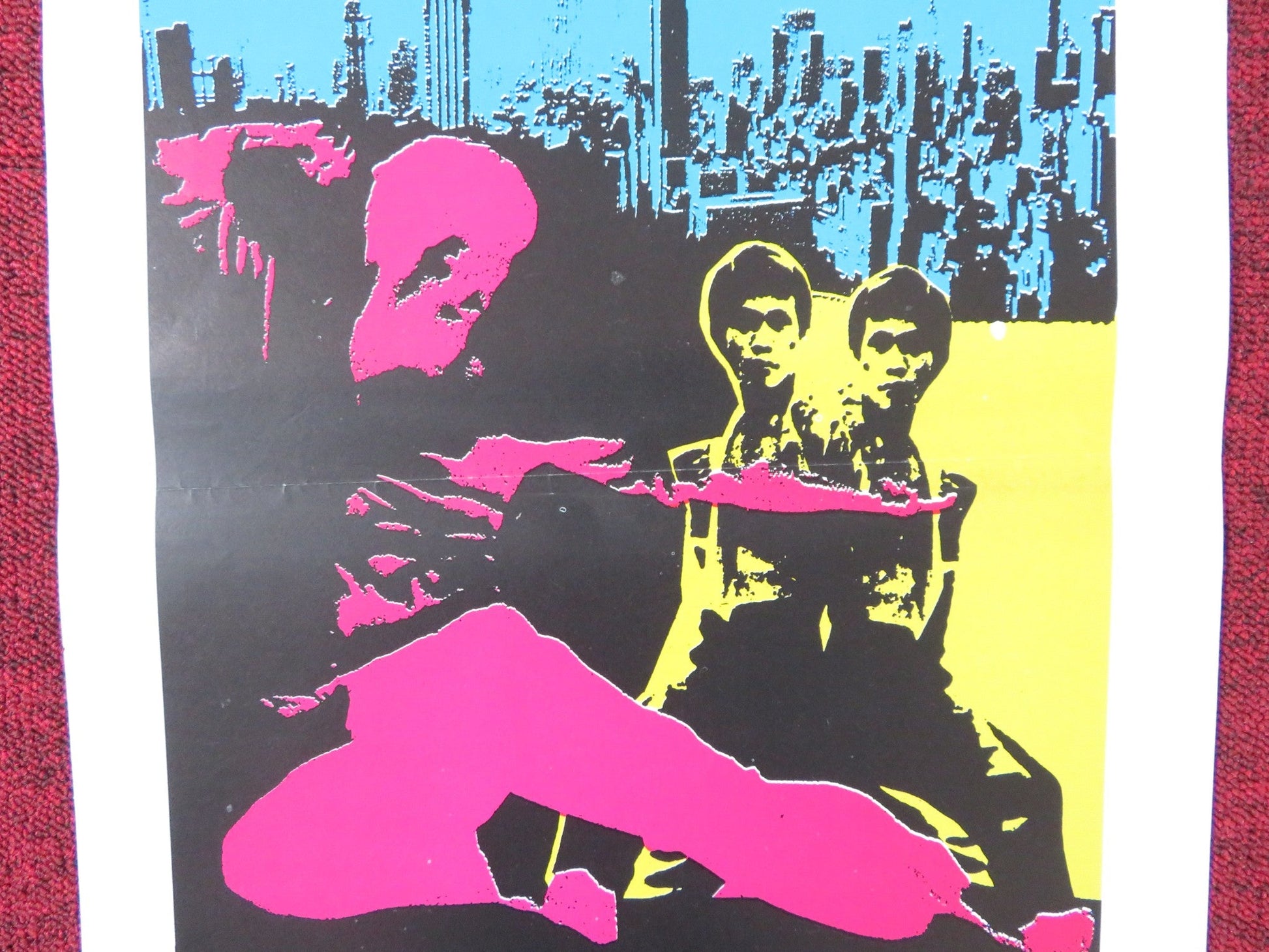 RIDER OF REVENGE ITALIAN LOCANDINA POSTER SHANKUANG LING - FENG TIEN PENG 1974 Rendezvous Cinema Movie posters